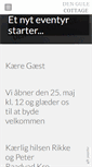 Mobile Screenshot of dengulecottage.dk